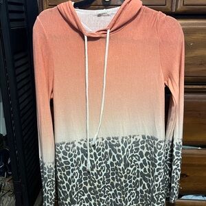Lovely Melody Coral Knit Sweater
